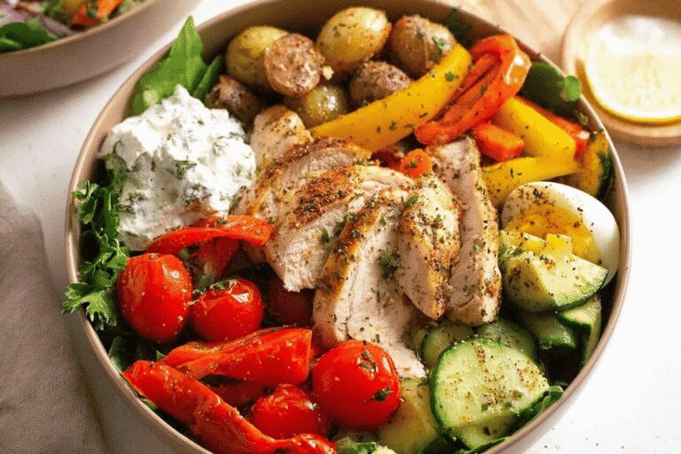 Protein Salad Meal Prep