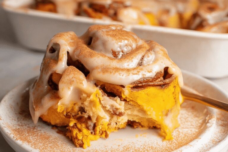 Pumpkin Cinnamon Rolls