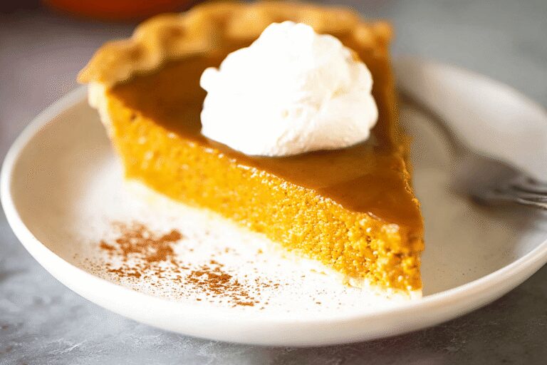 Pumpkin Pie with Caramel Pecan