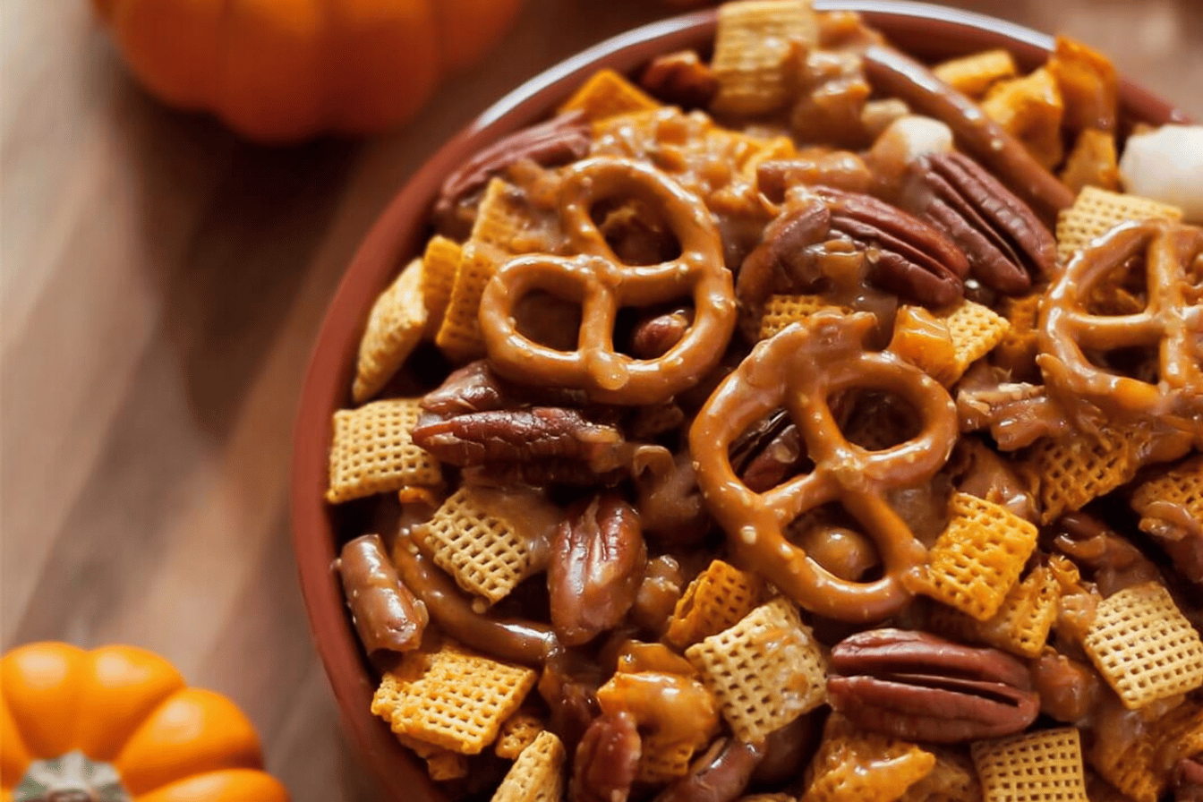 Pumpkin Spice Chex Mix