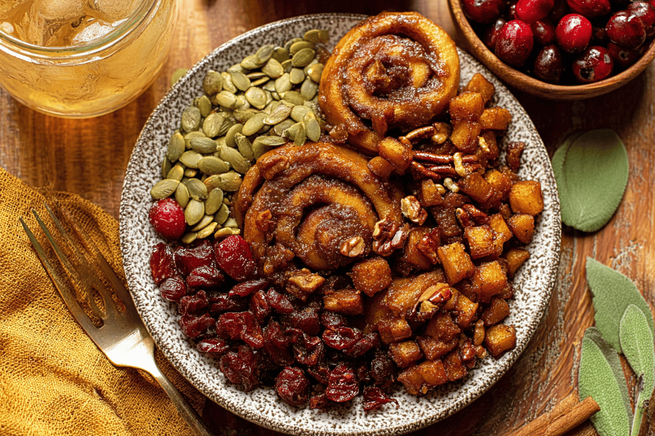 Pumpkin Spice Cinnamon Rolls