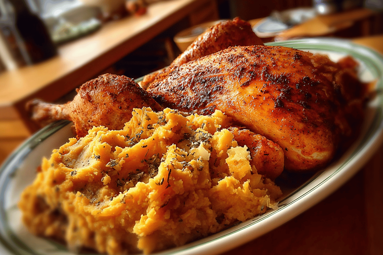 Pumpkin Spice Mashed Potatoes