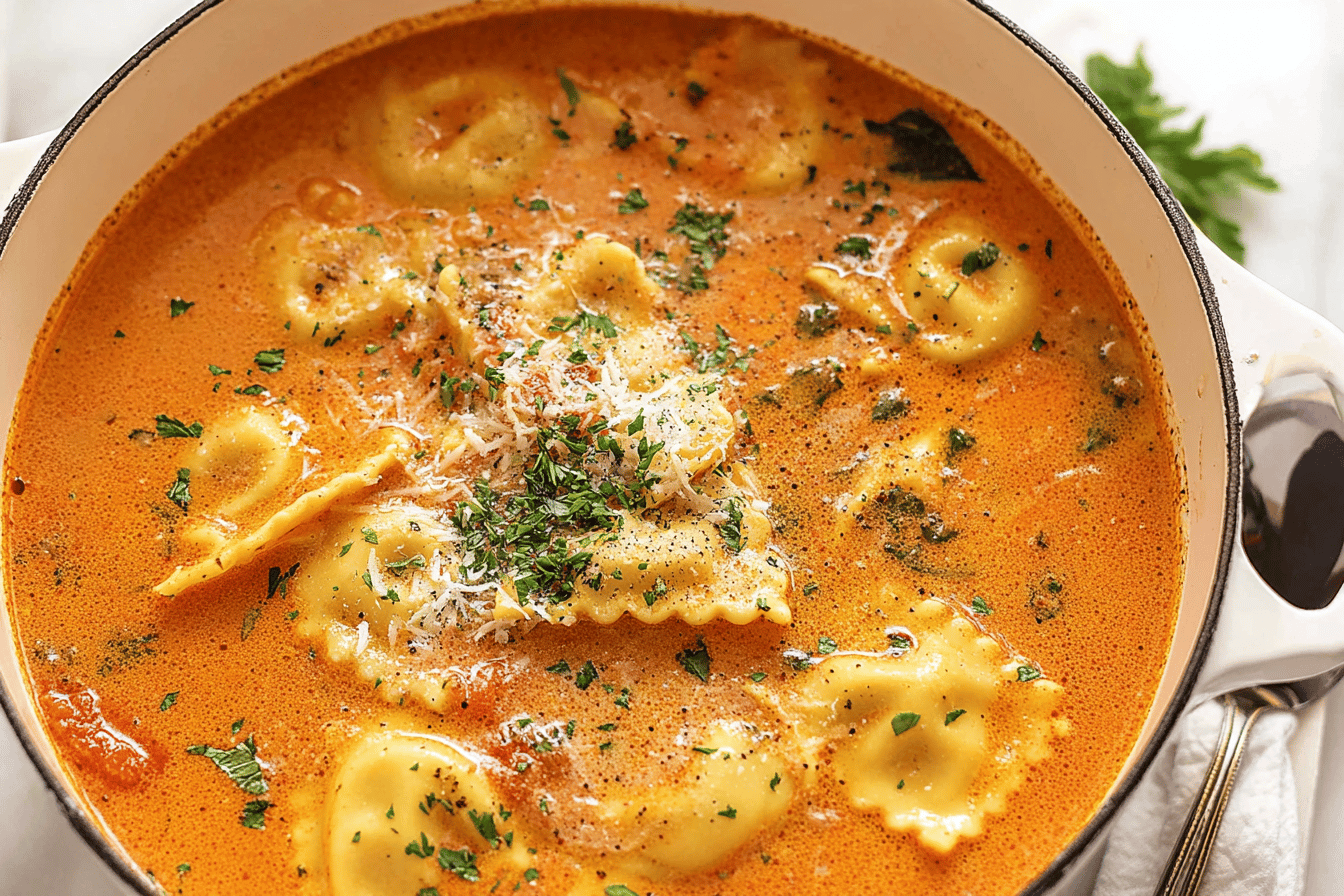 Ravioli Soup Recipe