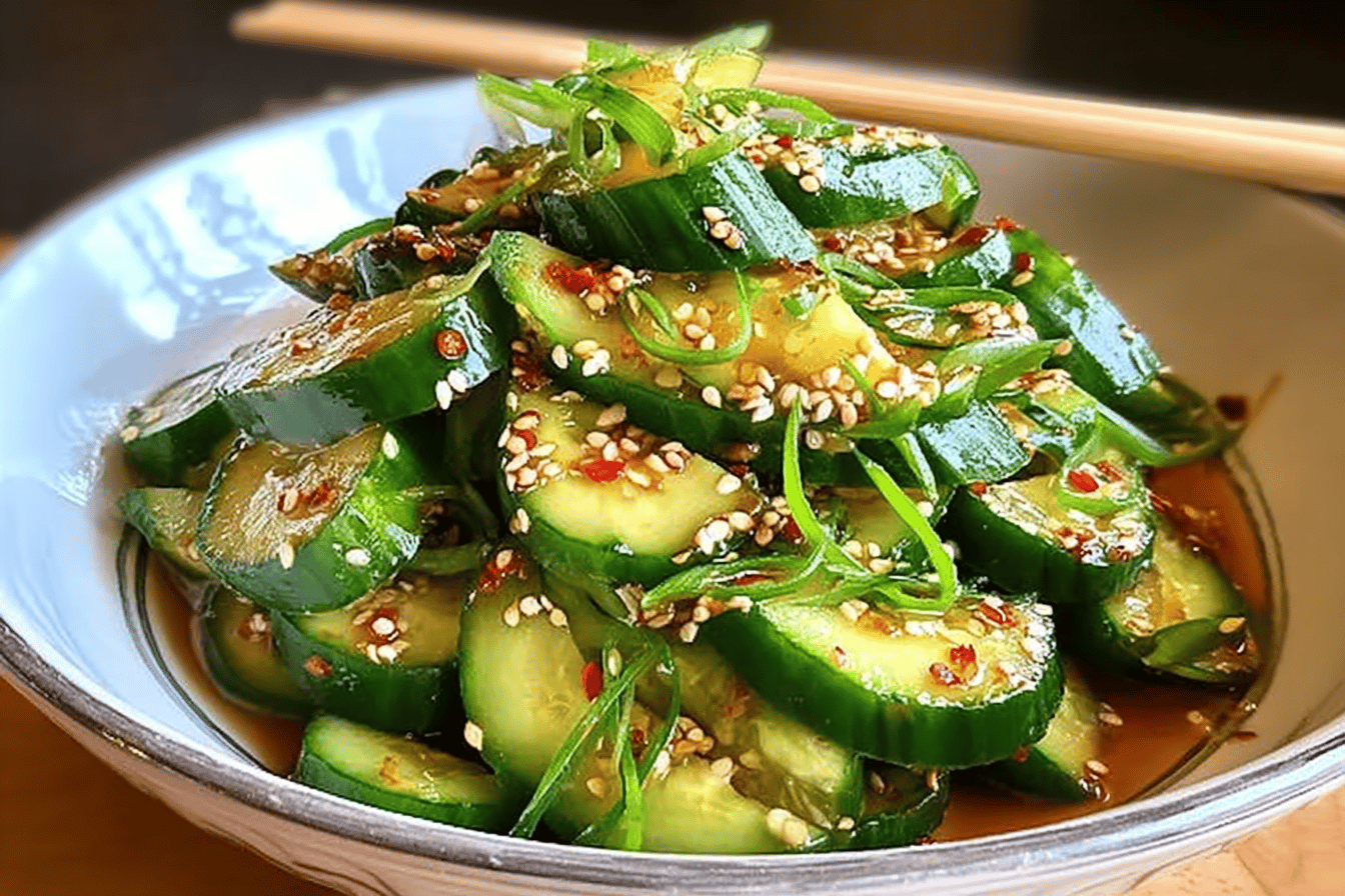 Refreshing Asian Cucumber Salad