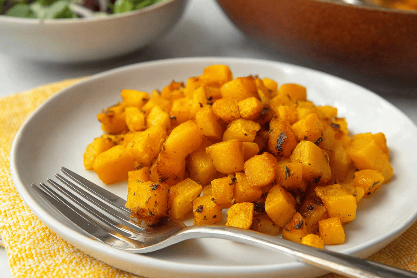 Roasted Frozen Butternut Squash