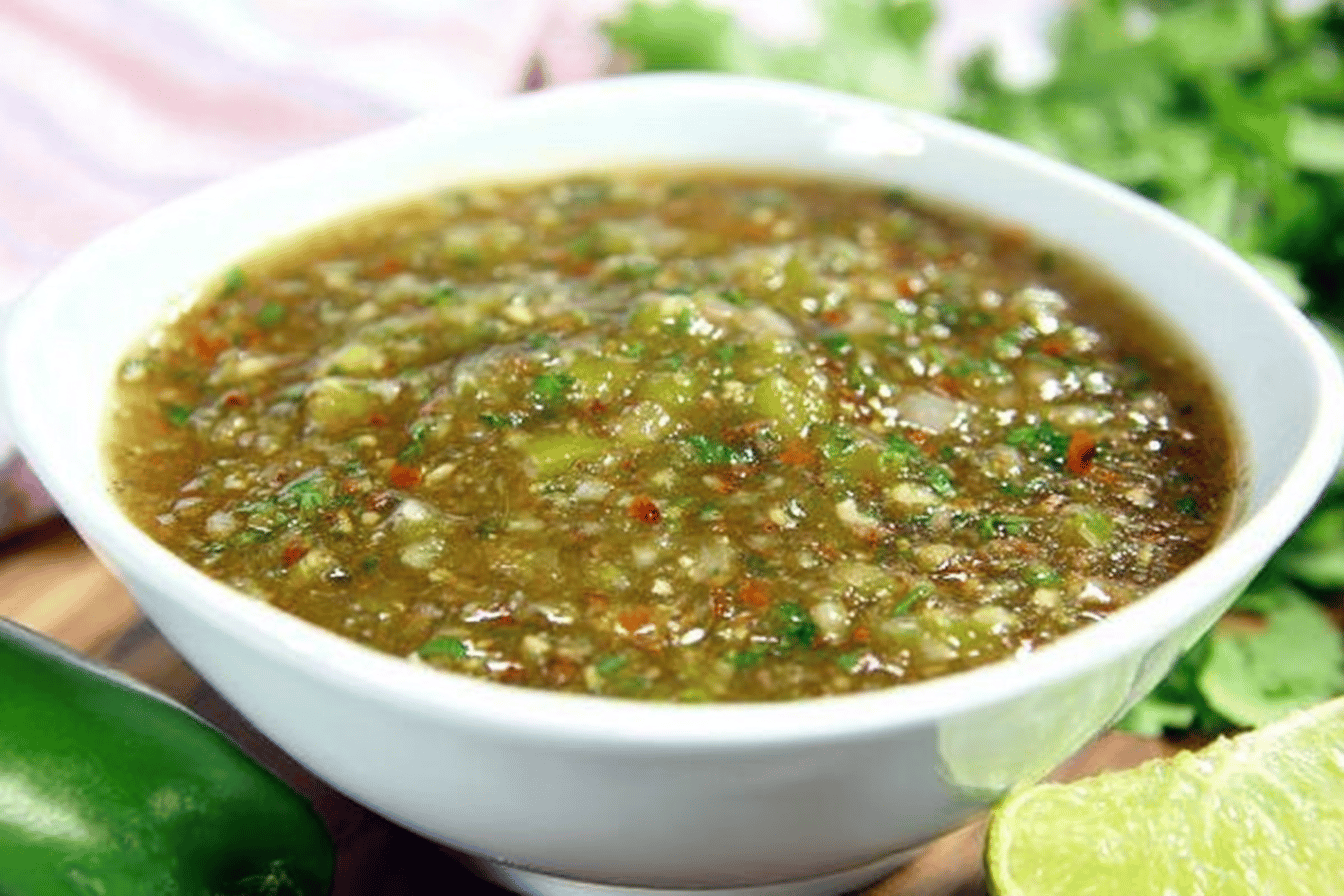 Roasted Tomatillo Salsa Verde