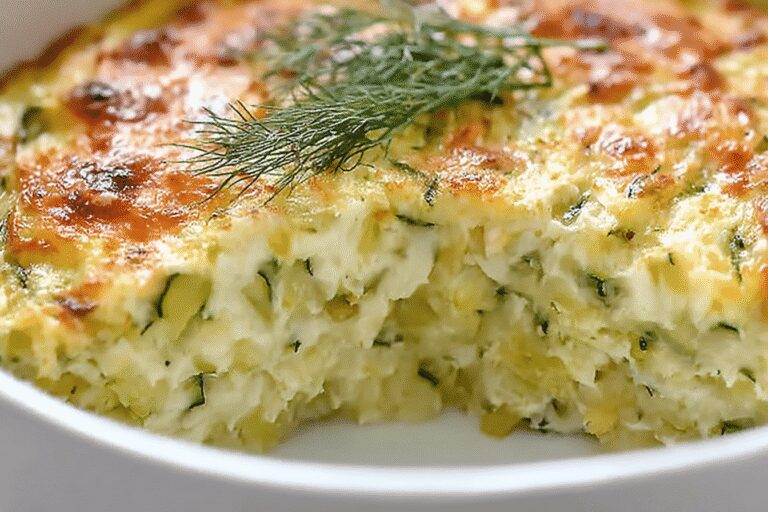 Simple Zucchini Dill Casserole