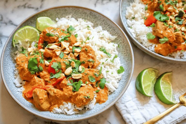 Slow Cooker Chicken Satay
