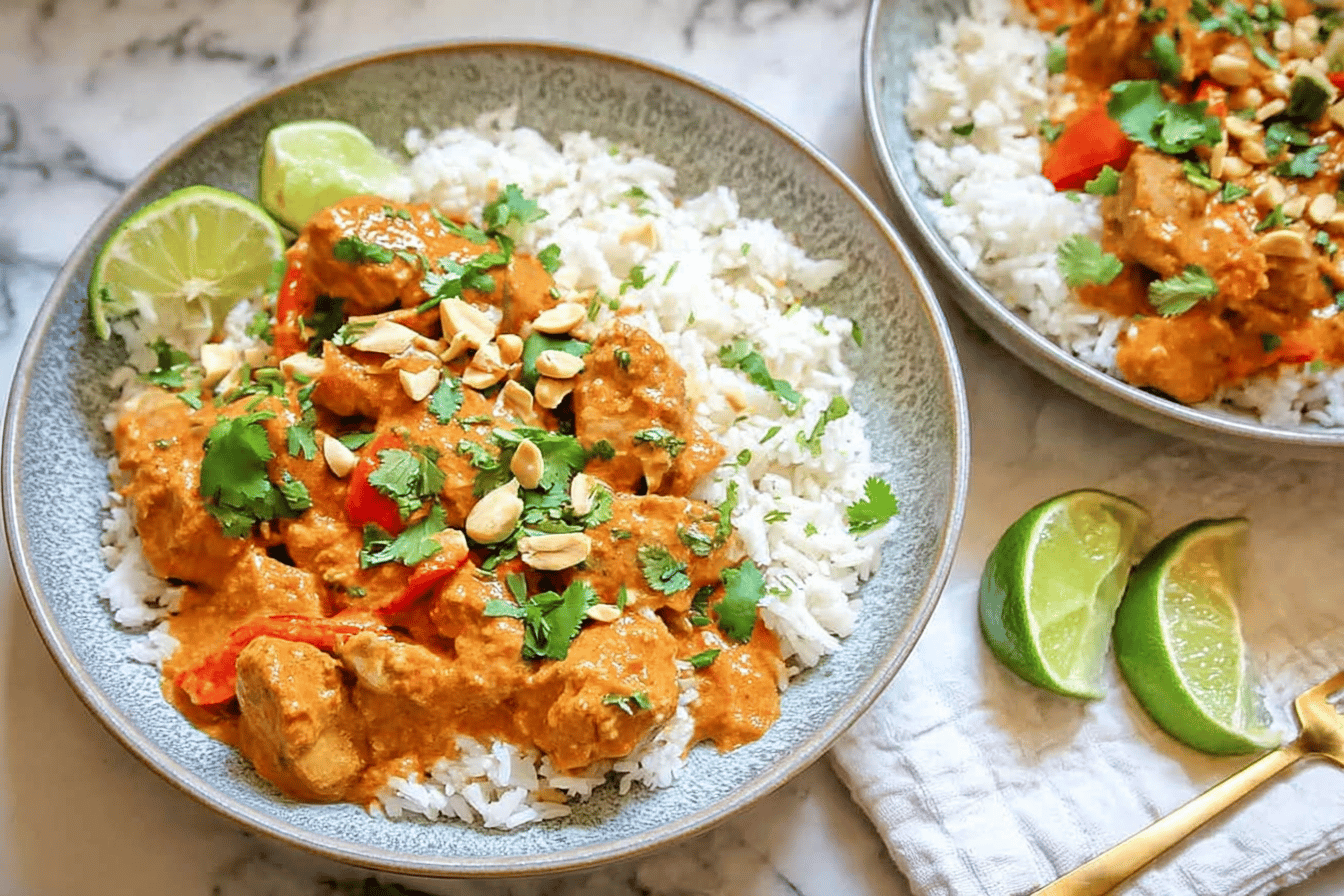 Slow Cooker Chicken Satay