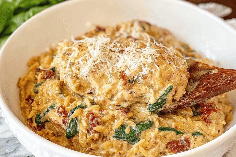 Slow Cooker Creamy Tuscan Chicken