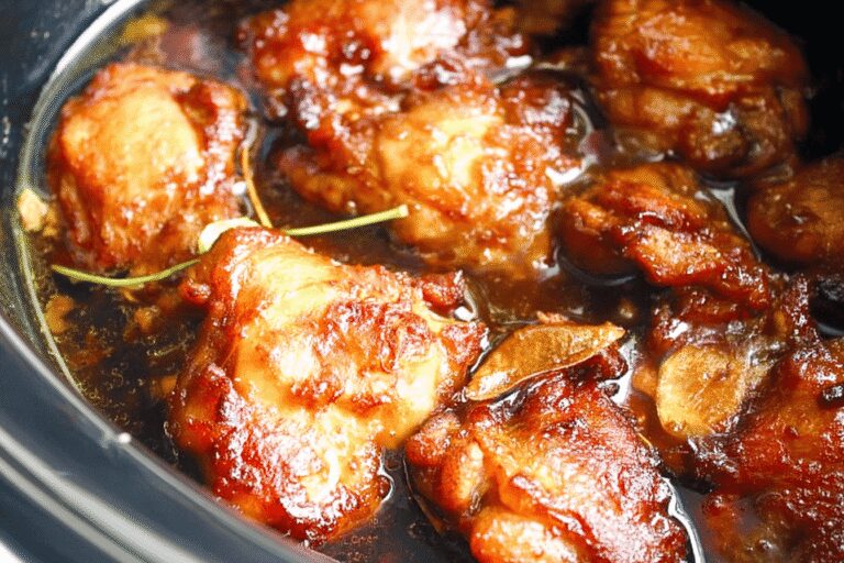 Slow Cooker Honey Chicken