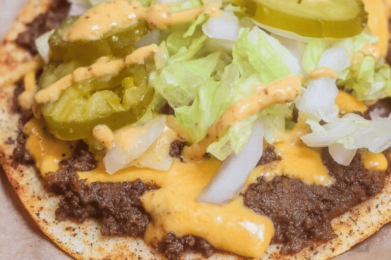 Smash Burger Tacos