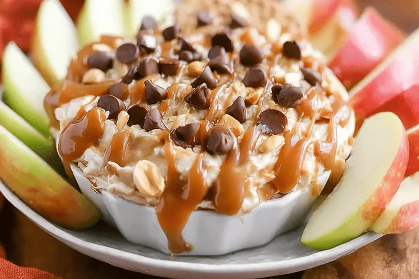 Snickers Caramel Apple Dip