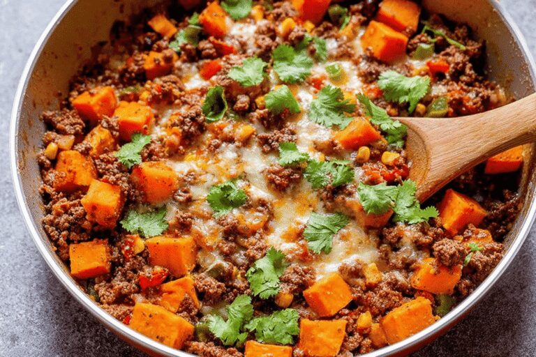 Southwest Ground Beef Skillet