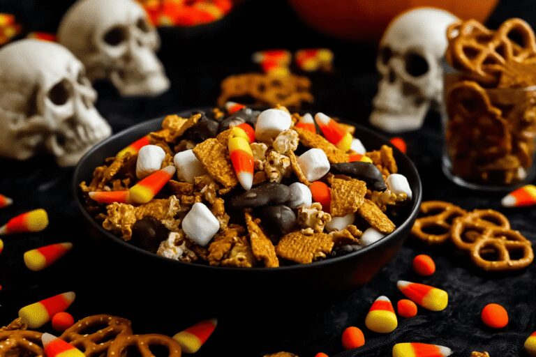 Spooky Snack Mix for Halloween