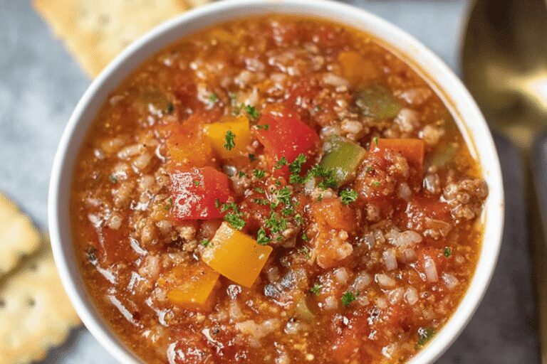 Stuffed Pepper Soup