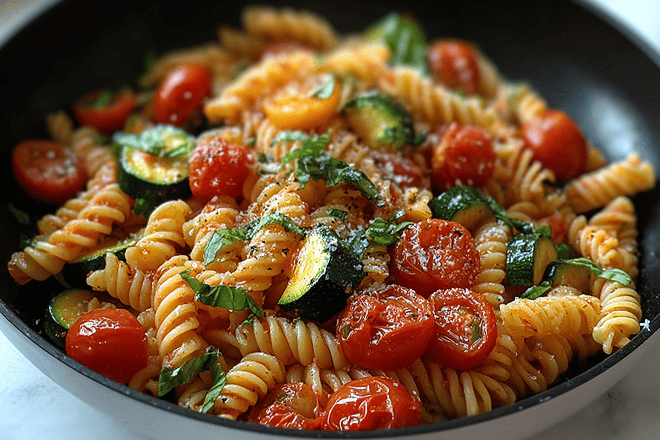 Tomato Zucchini Pasta