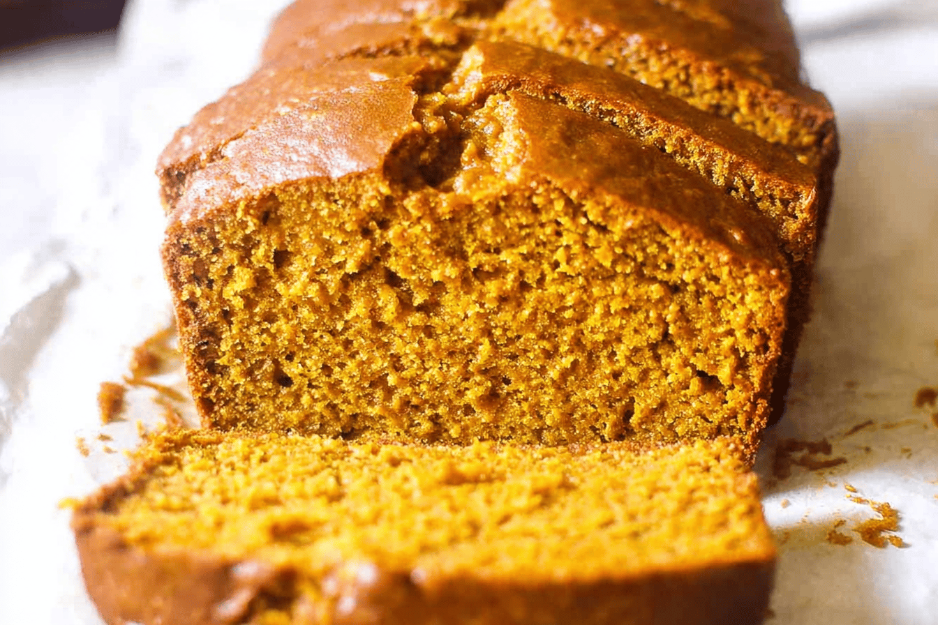 Vanilla Pudding Pumpkin Bread