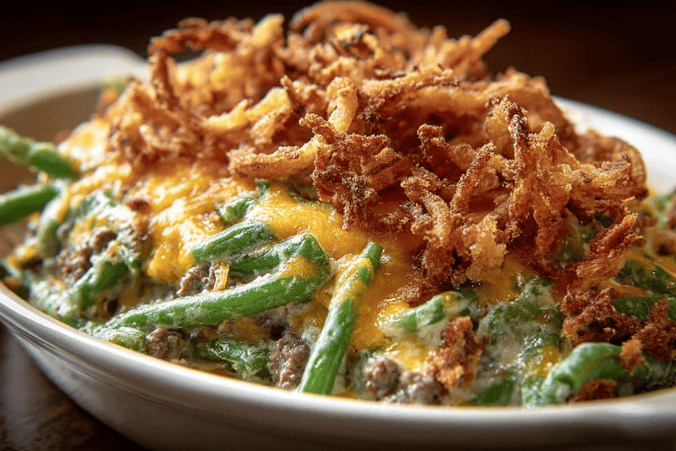 Hamburger Green Bean Casserole