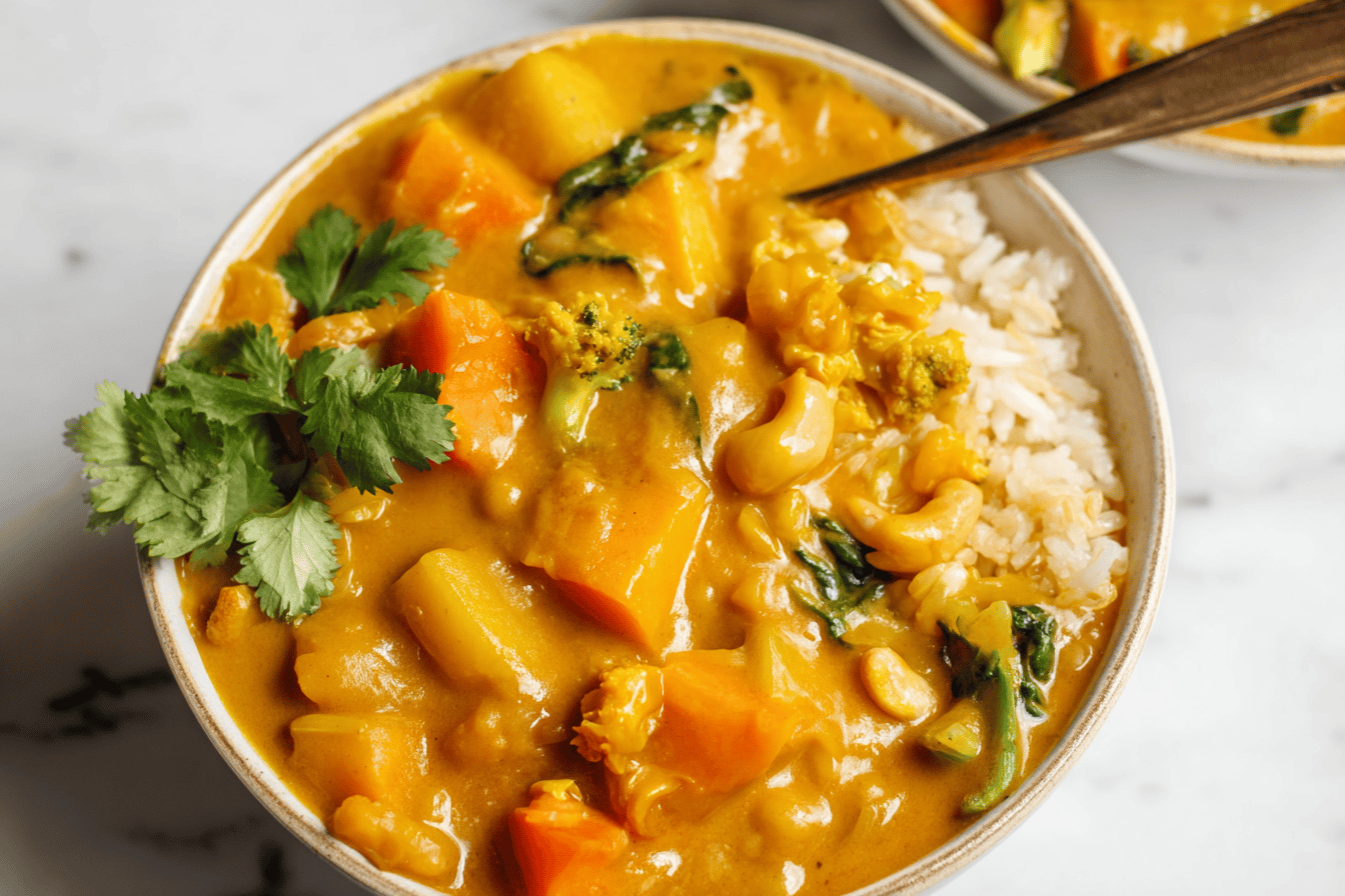 Kabocha Squash Red Curry