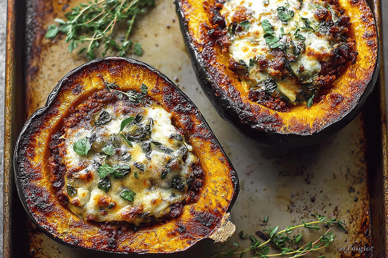 Stuffed Acorn Squash