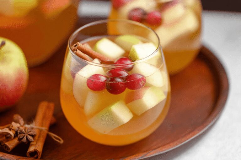 Apple Cider Sangria White Wine
