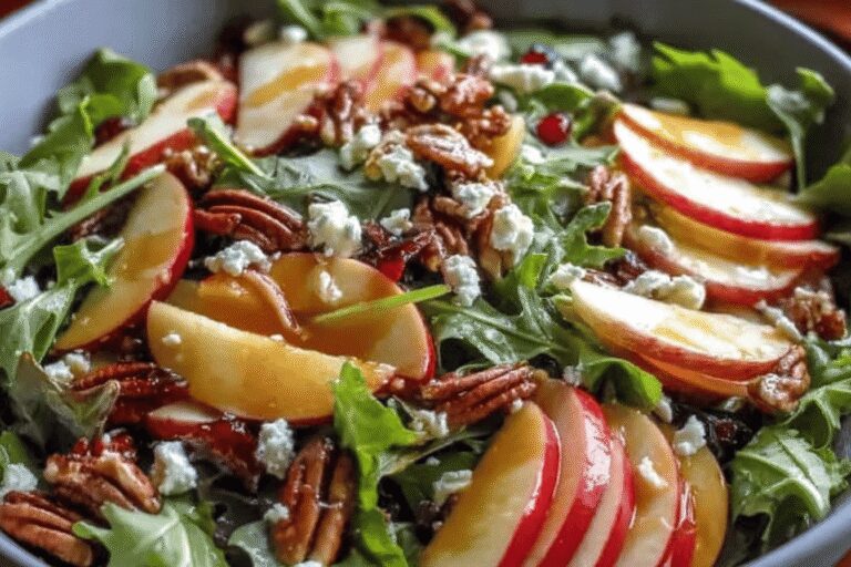 Autumn Harvest Apple Salad