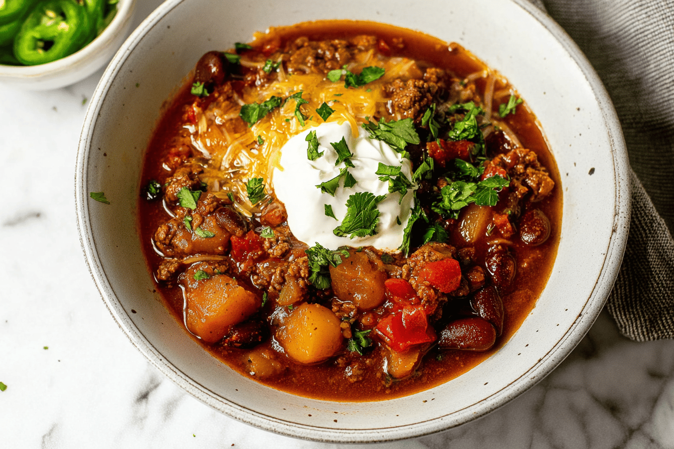 Beef Pumpkin Chili