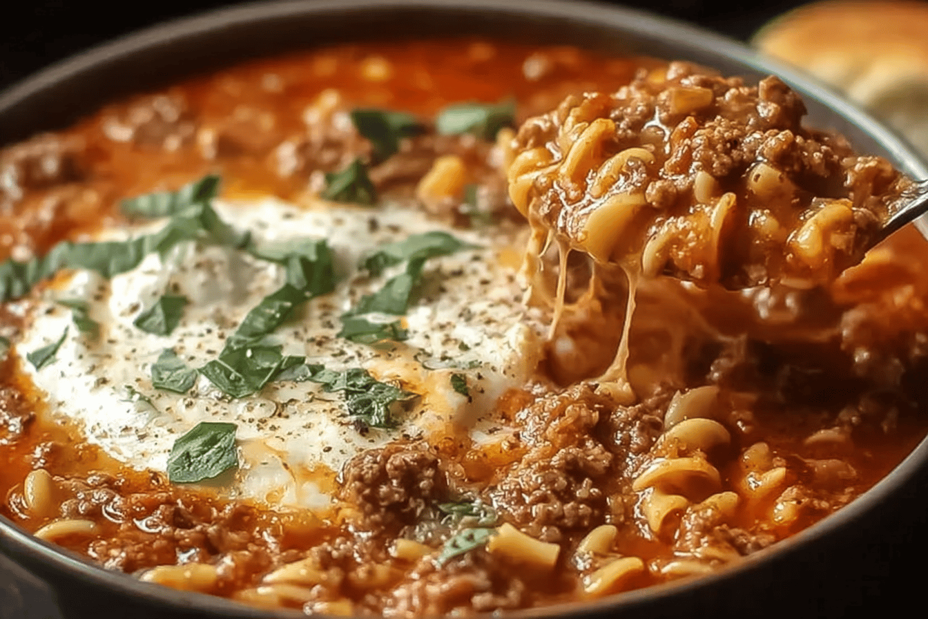Best Lasagna Soup Recipe