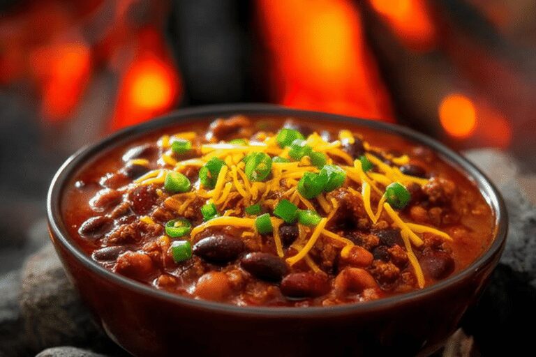 Campfire Cowboy Chili