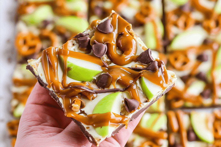 Caramel Apple Bark