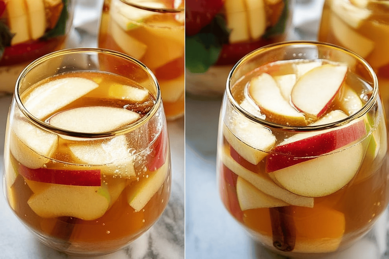 Caramel Apple Cider Sangria