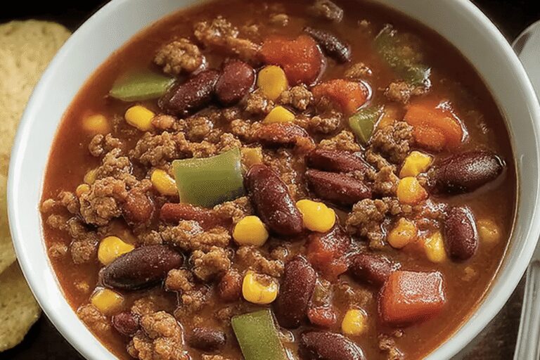 Cowboy Chili with Beans