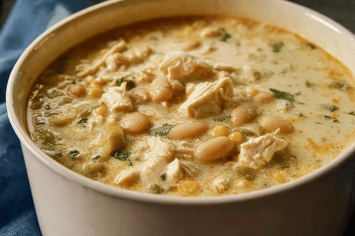 Cozy White Chili Chicken