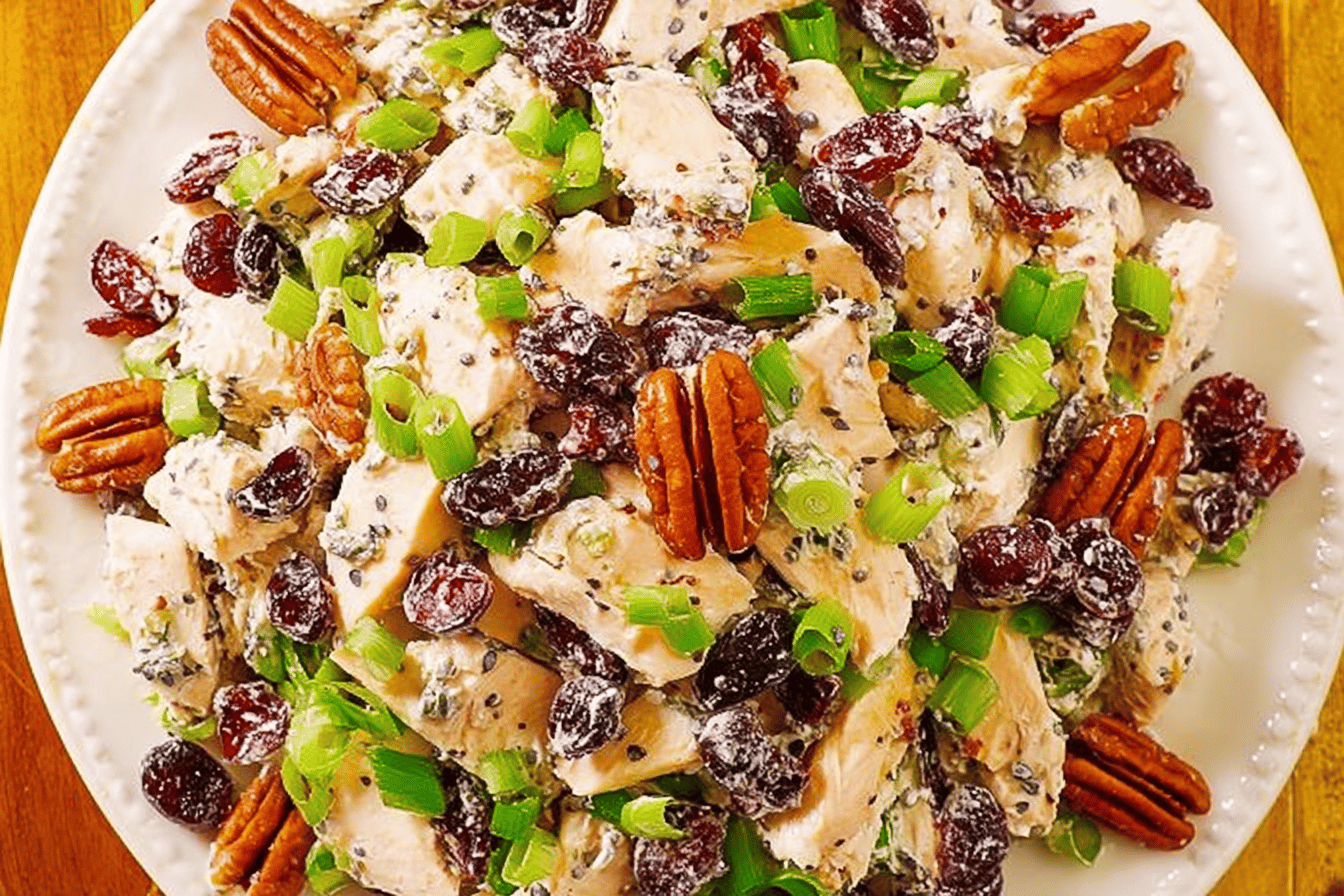 Cranberry Pecan Chicken Salad