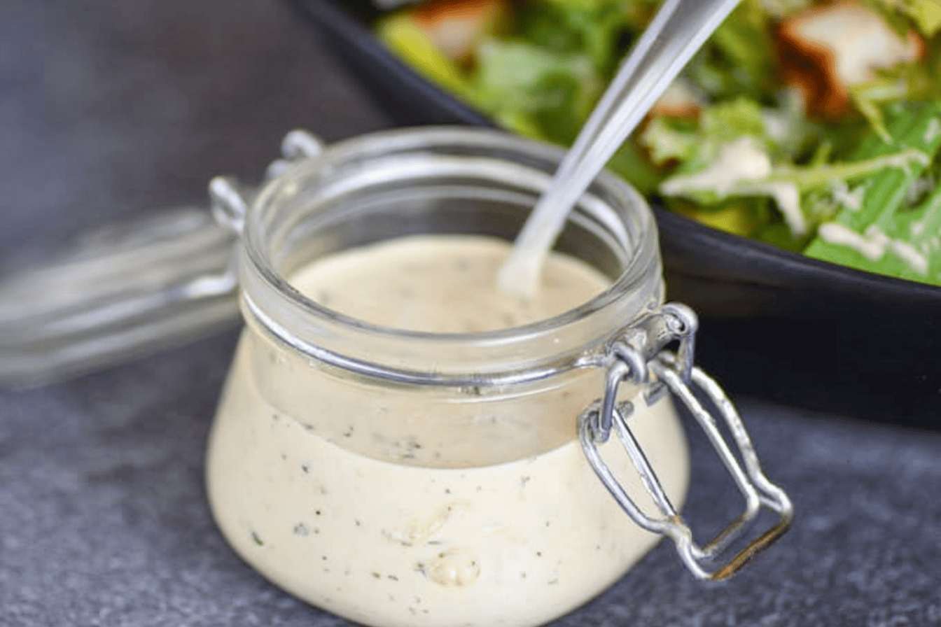 Creamy Caesar Salad Dressing