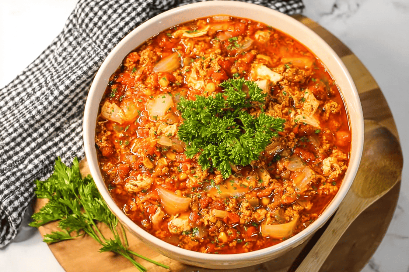 Crockpot Chicken Taco Soup