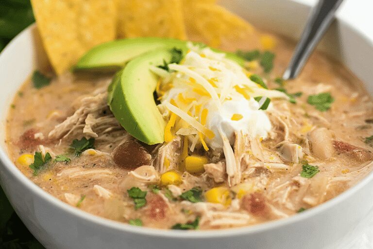 Crockpot White Chicken Chili