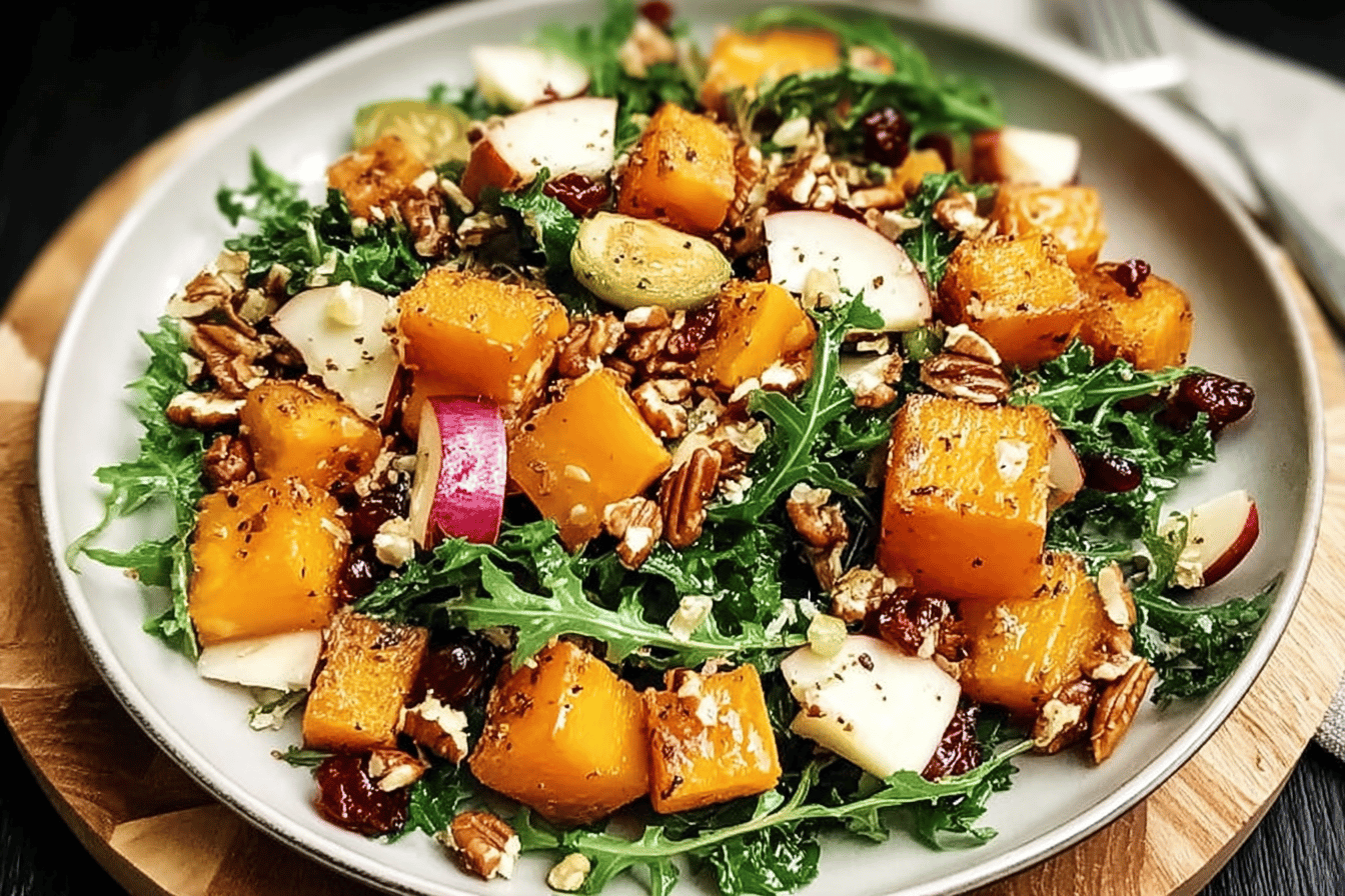 Delicious Roasted Fall Harvest Salad
