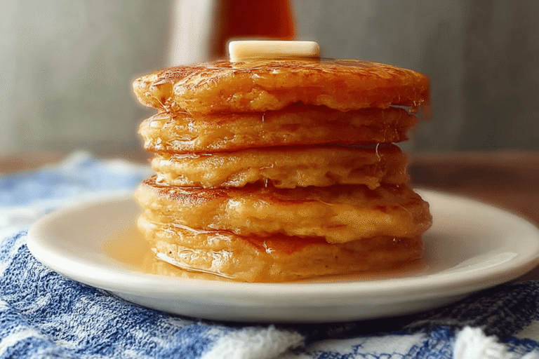 Fluffy Pumpkin Pancakes Recipe