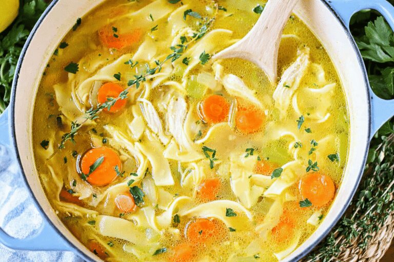 Healing Chicken Noodle Soup