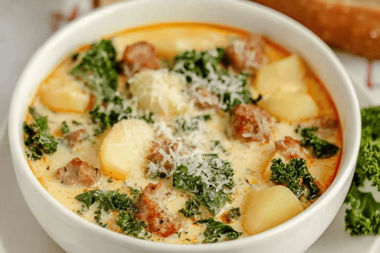 Hearty Slow Cooker Zuppa Toscana