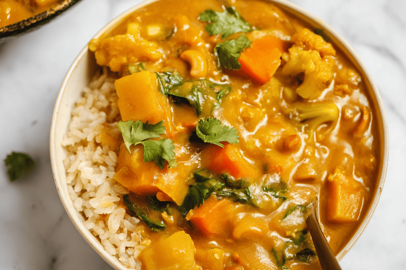 Kabocha Squash Red Curry