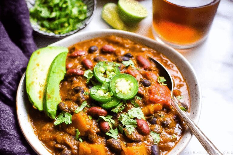 Kabocha Two Bean Chili