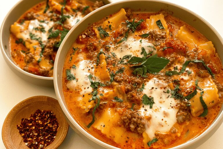 Lasagna Soup Recipe