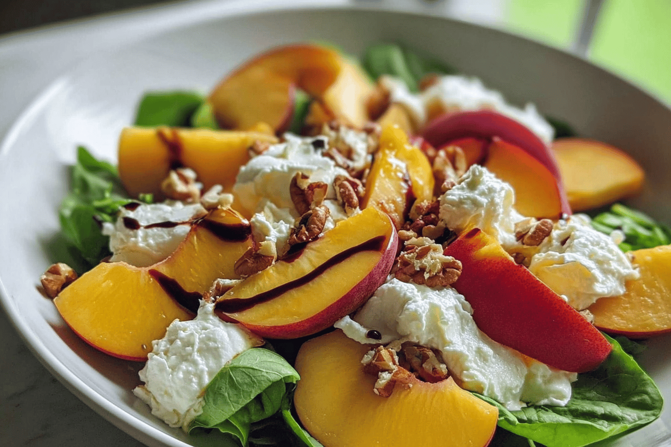 Millionaire Peach Salad