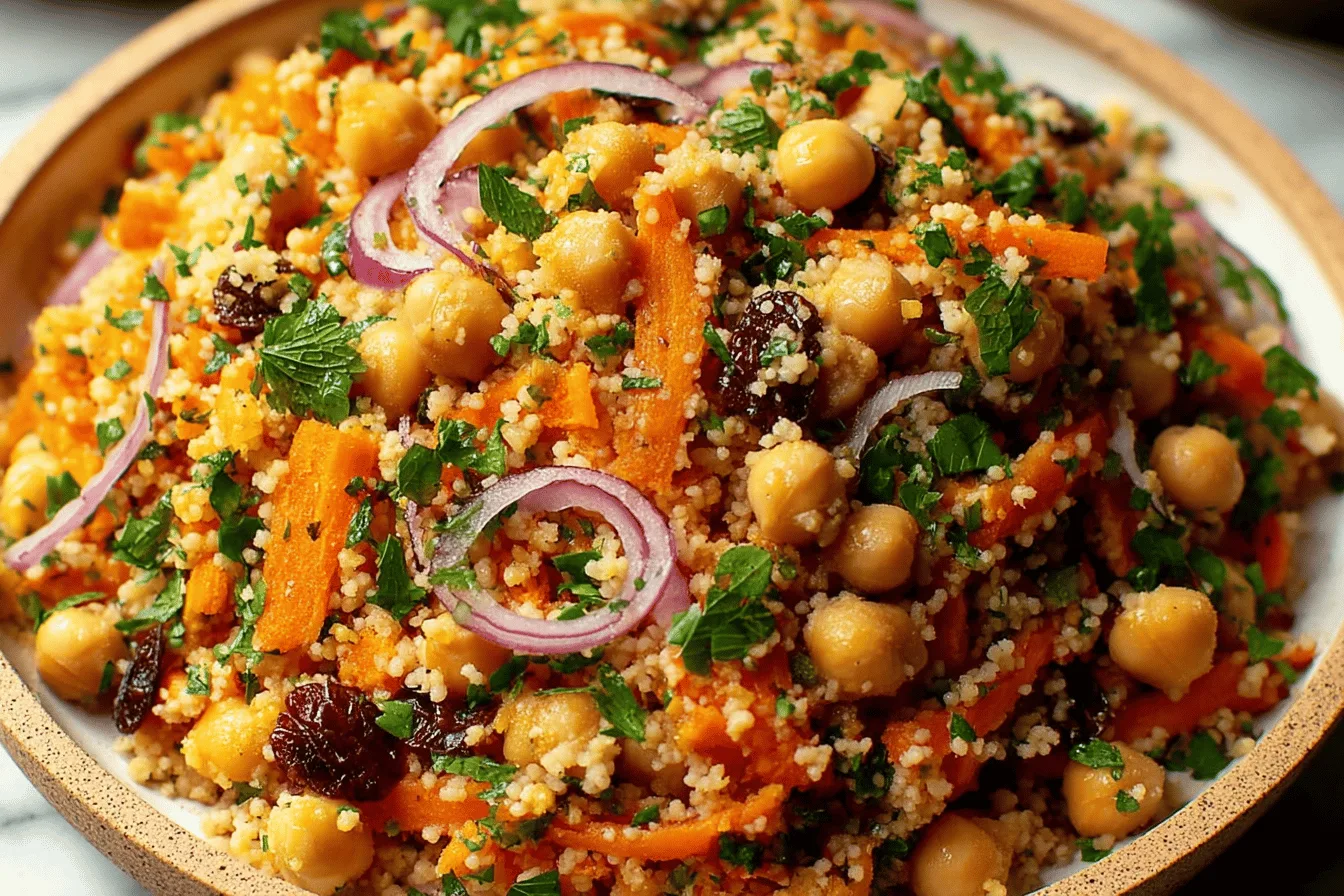 Moroccan Spiced Chickpea Salad