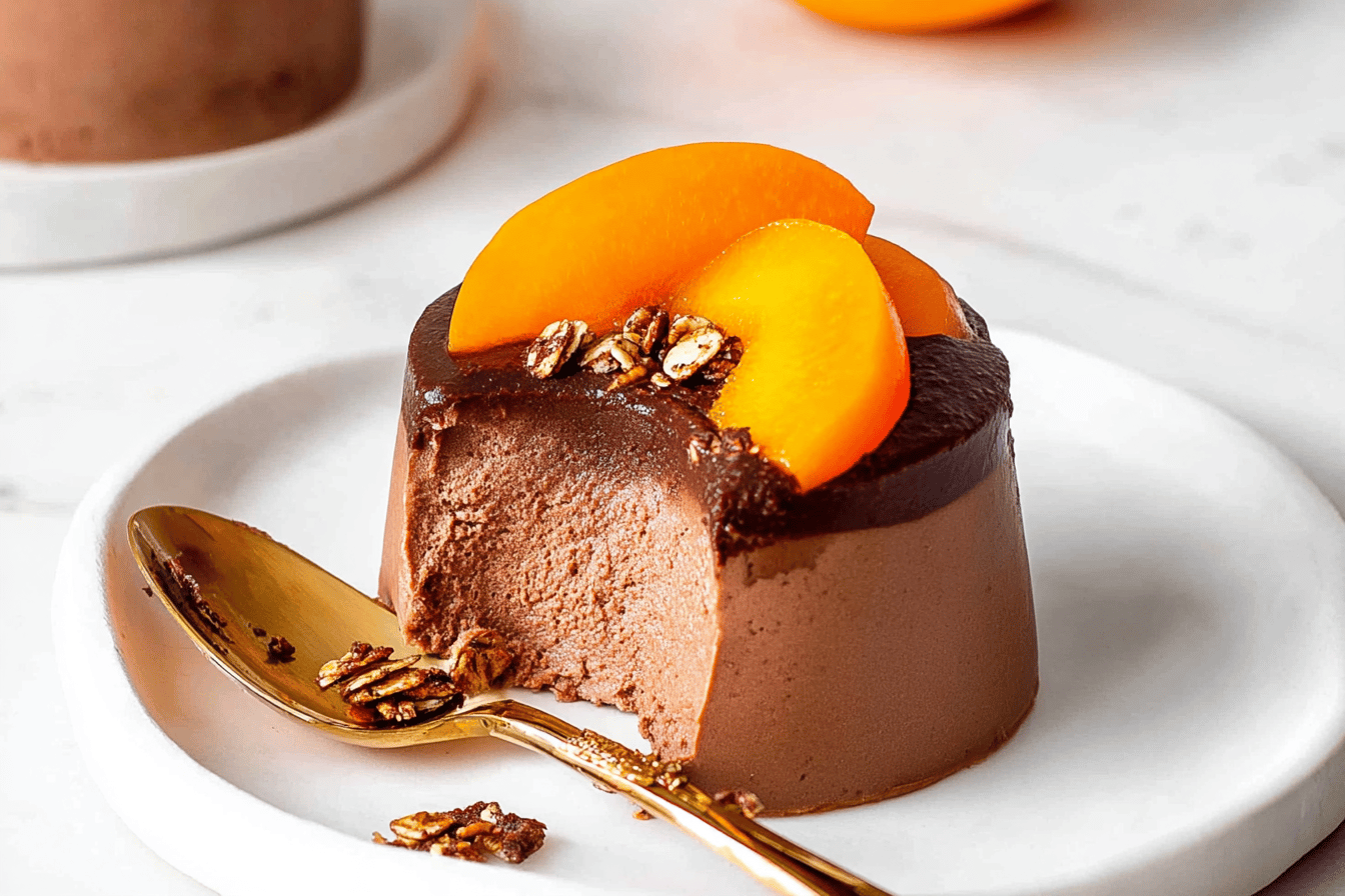 Persimmon Chocolate Parfait