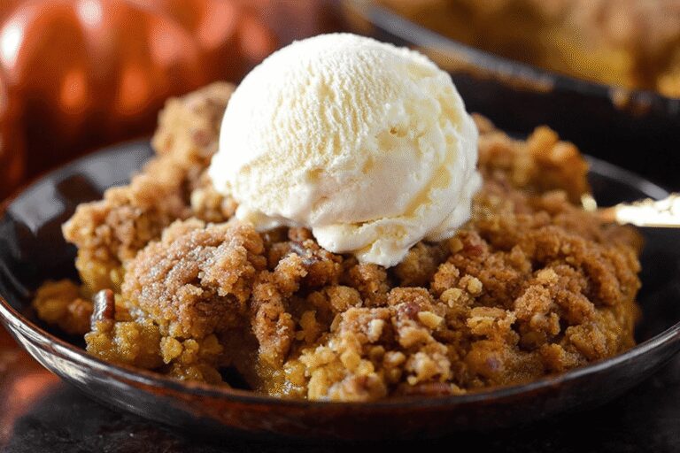 Pumpkin Pie Crisp