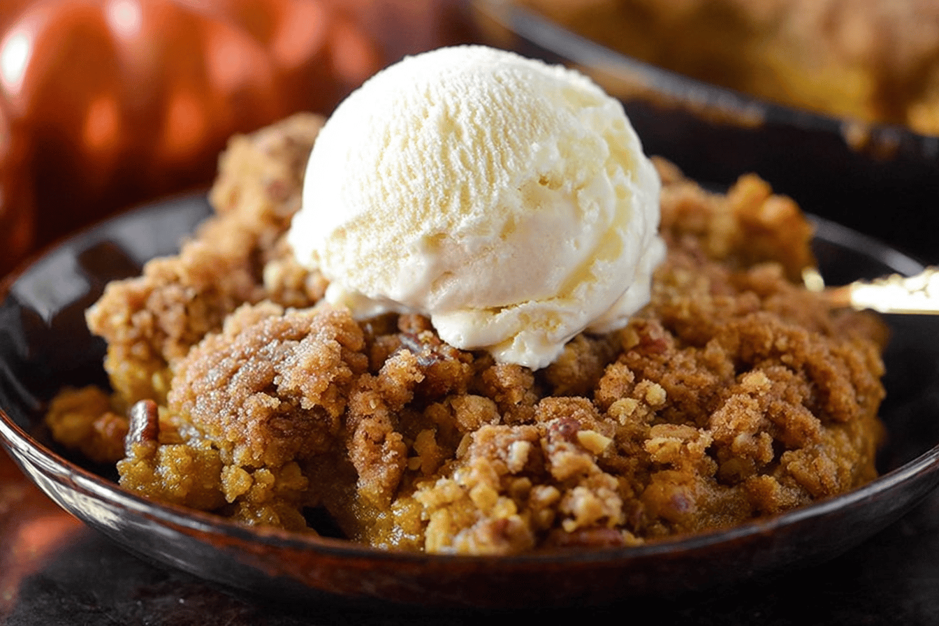 Pumpkin Pie Crisp